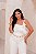 Blusa Petala Off White Quality Moda Plus Size dub Alto - Imagem 1