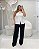 Blusa Off White Frente Única Quality Moda Plus Size rml Alto loja - Imagem 4