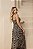 Vestido Tule Drapeado Animal Print Avelã Quality Moda Plus Size dvs Alto - Imagem 4