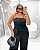 Macacão Alfaiataria Preto Quality Moda Plus Size rml Alto - Imagem 6