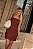 Vestido Curto Lapelas Alças Largas Marrom Quality Moda Plus Size rml Outono loja - Imagem 6