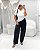 Blusa Assimétrica Drapeada Pérola Quality Moda Plus Size dvs Outono loja - Imagem 5