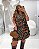 Vestido Macaquinho Camadas Animal Print Quality Moda Plus Size dvs Outono loja - Imagem 2