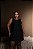 Vestido Macaquinho Camadas Preto Quality Moda Plus Size dvs Outono loja - Imagem 4