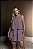 Vestido Macaquinho Camadas Lilas Quality Moda Plus Size dvs Outono loja - Imagem 3