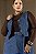Colete com Botões Blue Jeans Quality Moda Plus Size dvs Outono Preview - Imagem 3
