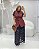Saia Longa Renda Preta Quality Moda Plus Size dub outono - Imagem 1