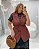 Maxi Colete Marrom Quality Moda Plus Size dub outono - Imagem 1