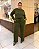 Conjunto Blusa ML e Calça Comfy Tricot Leve Verde Quality Moda Plus Size Outono mca loja - Imagem 1