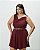 Macaquinho Degage Vinho Quality Moda Plus Size Outono qbl Preview - Imagem 3