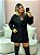 Casaco Lã Batida Texturizado Preto Quality Moda Plus Size rml Outono Preview - Imagem 3