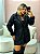 Casaco Lã Batida Texturizado Preto Quality Moda Plus Size rml Outono Preview - Imagem 2