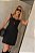 Vestido Curto Alça Dupla Preto Quality Moda Plus Size rml Outono Loja - Imagem 2