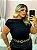 Blusa MM Tule Preta Quality Moda Plus Size rml Outono loja - Imagem 1