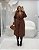Sobretudo Lã Batida Marrom Quality Moda Plus Size rml Inverno loja - Imagem 6