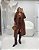 Sobretudo Lã Batida Marrom Quality Moda Plus Size rml Inverno loja - Imagem 7