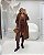 Sobretudo Lã Batida Marrom Quality Moda Plus Size rml Outono loja - Imagem 1