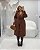 Sobretudo Lã Batida Marrom Quality Moda Plus Size rml Outono loja - Imagem 2