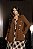 Blazer Alfaiataria Botões Frontais Mocha Quality Moda Plus Size dvs Outono Preview - Imagem 1