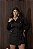Casaco Curto Estilo Trench Coat Preto Quality Moda Plus Size dvs Outono Preview - Imagem 1
