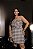 Vestido Macaquinho Xadrez com Cinto Fake Quality Moda Plus Size dvs Outono Preview - Imagem 6