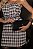 Vestido Macaquinho Xadrez com Cinto Fake Quality Moda Plus Size dvs Outono Preview - Imagem 5