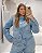 Jaqueta Jeans Denim Clássica Encurtada Quality Moda Plus Size dvs Outono Preview - Imagem 2
