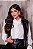 Camisa Laço Gravatta Off White Quality Moda Plus Size dub outono loja - Imagem 1