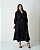 Vestido Midi Chemise Pasley Preto Quality Moda Plus Size Outono qbl Preview - Imagem 3