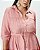 Vestido Midi Chemise Pasley Rosa Quality Moda Plus Size Outono qbl Preview - Imagem 3