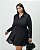 Vestido Camisa Preto Quality Moda Plus Size Outono qbl Preview - Imagem 3