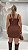 Saia Short Alfaiataria Premium Marrom Quality Moda Plus Size rml Inverno loja - Imagem 2