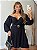 Vestiquinho Vestido Macaquinho Preto Quality Moda Plus Size mlj outono Preview - Imagem 3