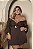 Vestiquinho Vestido Macaquinho Marrom Quality Moda Plus Size mlj outono Preview - Imagem 5