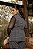 Conjunto Colete com Calça Xadrez Preto Quality Moda Plus Size dvs Outono Preview Cold - Imagem 3