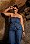 Top Denim sem Alças Blue Quality Moda Plus Size dvs Outono Preview Cold - Imagem 1