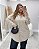 Camisa Over Pespontada Nude Quality Moda Plus Size rml Outono Preview aura - Imagem 1