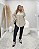 Camisa Over Pespontada Nude Quality Moda Plus Size rml Outono Preview aura - Imagem 3