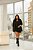 Trijunto Risca de Giz  Colete Blazer e Saia Shorts Preto Quality Moda Plus Size dvs Outono Preview town - Imagem 2