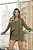 Trijunto Risca de Giz Colete Blazer e Saia Shorts Militar Quality Moda Plus Size dvs Outono Preview town - Imagem 3