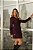 Vestido Macaquinho Transpassado Purple Quality Moda Plus Size dvs Outono Preview town - Imagem 2