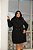 Trench Coat em Lã Batida Preto Quality Moda Plus Size dvs Outono Preview town - Imagem 3