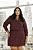 Conjunto Jaqueta com Saia Shorts em Risca de Giz Purple Quality Moda Plus Size dvs Outono Preview town - Imagem 3