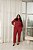 Conjunto Jaqueta com Calça Reta Wine  Quality Moda Plus Size dvs Outono Preview town - Imagem 1