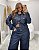 Calça Wide Leg Cargo Jeans Blue Quality Moda Plus Size dvs loja town - Imagem 2