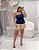 Regata Ombro Único com Fivela Marinho Quality Moda Plus Size dub Outono loja - Imagem 2