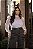 Blusa com Lastex na Gola e Punhos Branca Quality Moda Plus Size dvs Outono Preview Equi dvs - Imagem 1