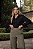 Camisa com Martingales Preto Quality Moda Plus Size dvs Outono Preview Equi dvs - Imagem 1