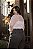Calça Wide Leg Denim Black Quality Moda Plus Size dvs Outono Preview Equi dvs - Imagem 2