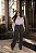 Calça Wide Leg Denim Black Quality Moda Plus Size dvs Outono Preview Equi dvs - Imagem 1